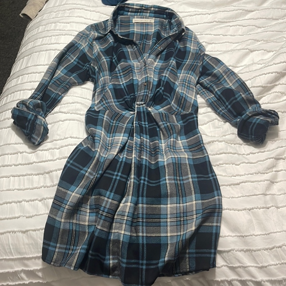 Abercrombie plaid dress